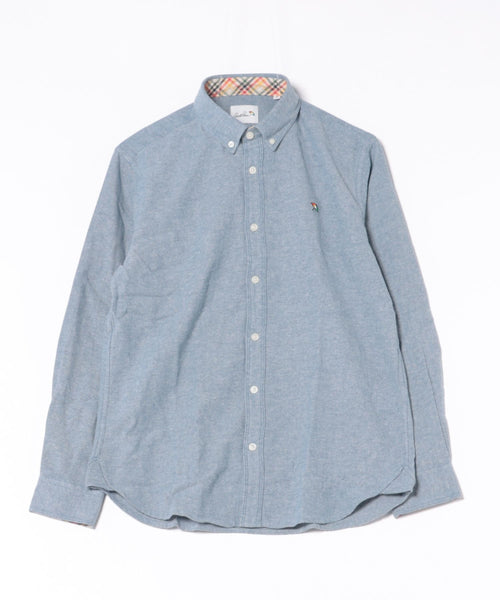 アーノルド パーマー(Arnold Palmer)シャンブレーネル 長袖 シェア シャツ