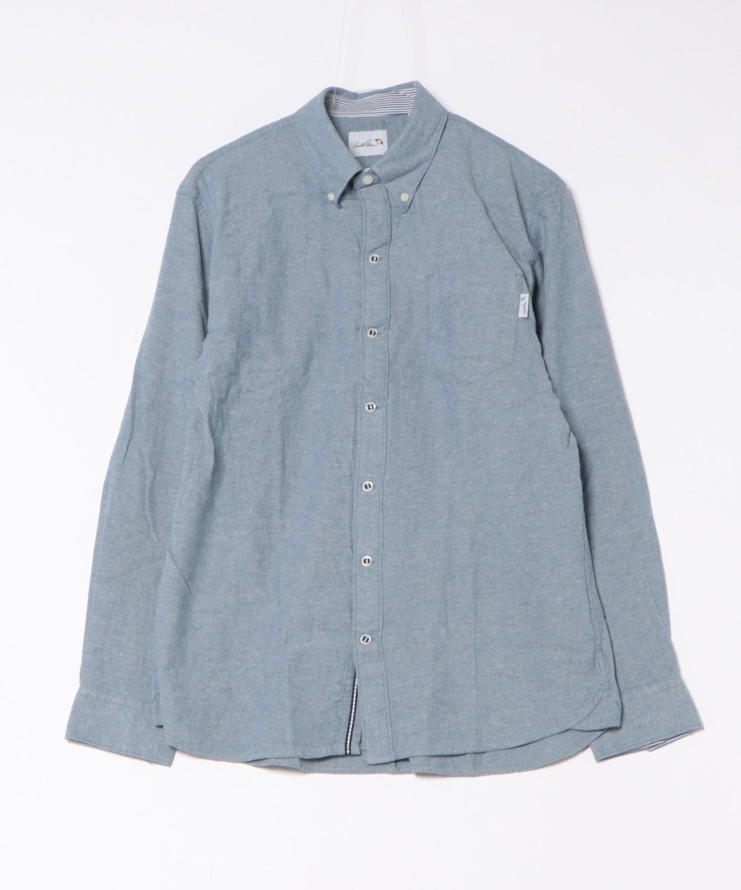 シャンブレーネル 長袖シャツ