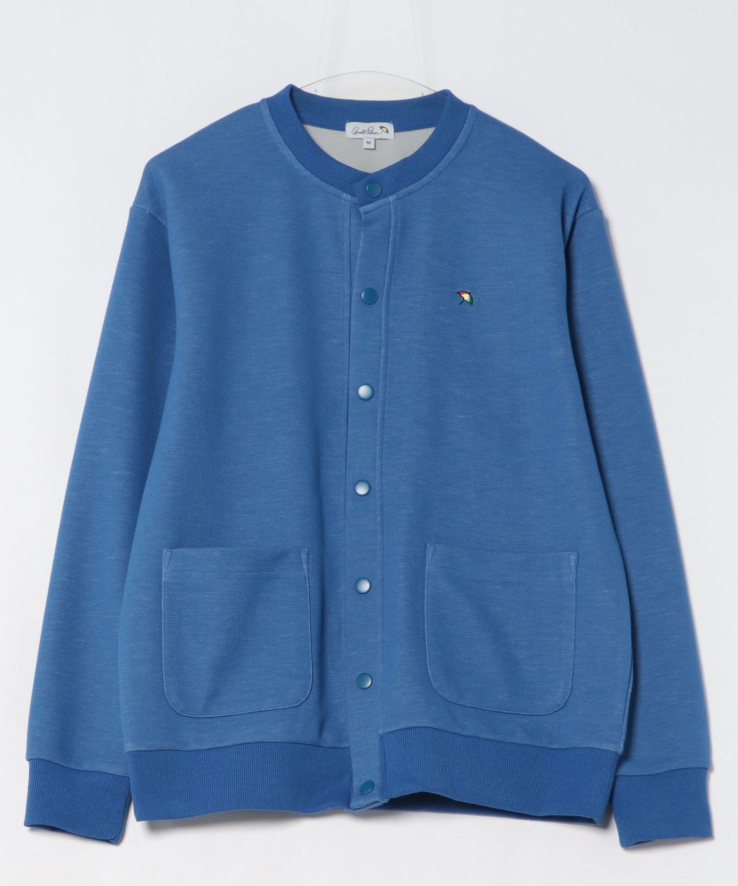 【ポイントUP対象】カノコダブルフェイス シェア クルーネック カーディガン