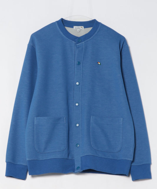 Arnold Palmer　【ポイントUP対象】カノコダブルフェイス シェア クルーネック カーディガン