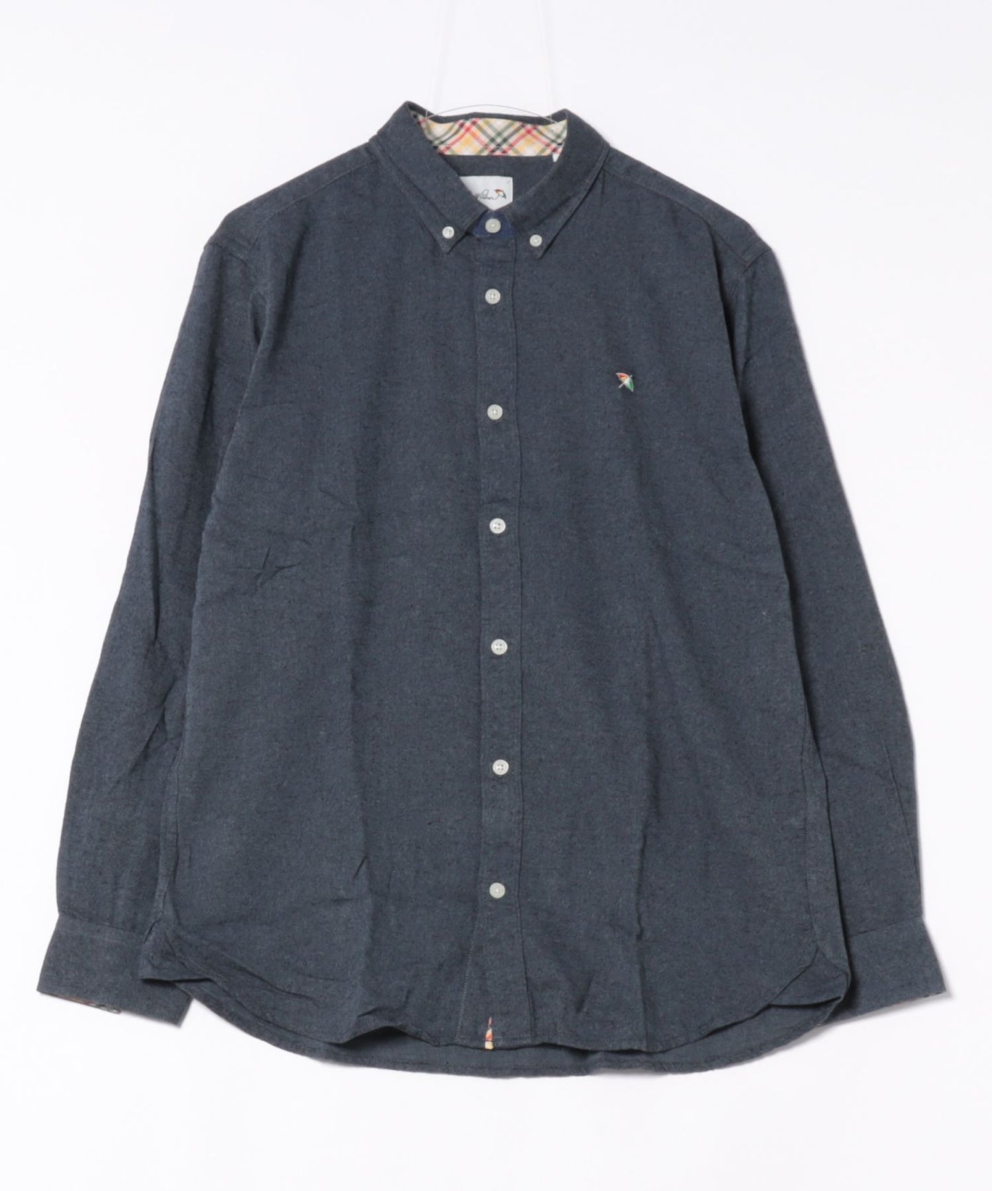 シャンブレーネル 長袖 シェア シャツ