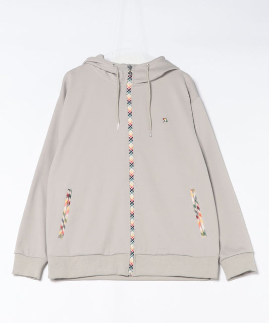 Arnold Palmer　 【ポイントUP対象】ジャージ ツイル シェア フルジップパーカー