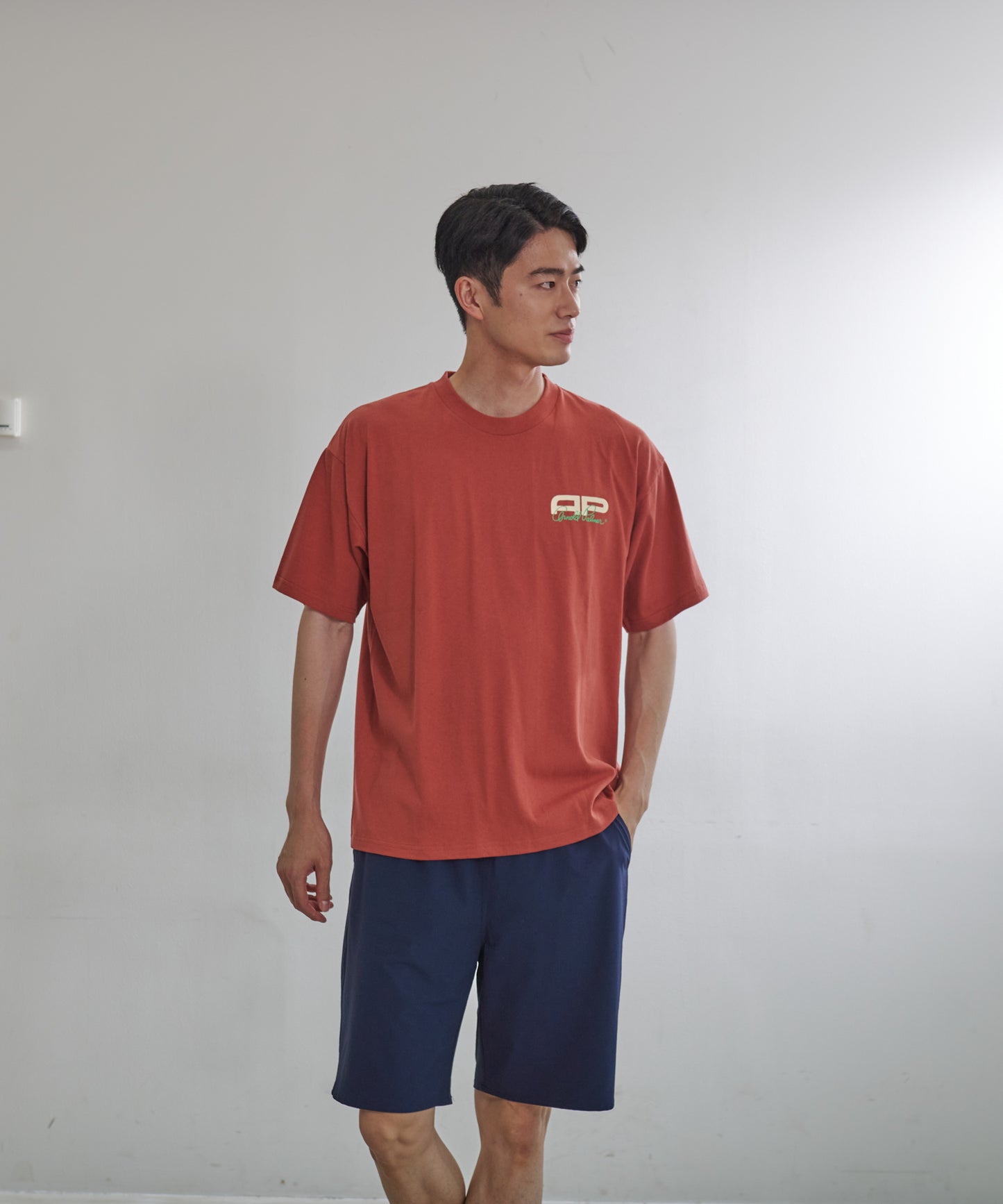 STAY FRESHレトロスポーツロゴシェアビッグTシャツ