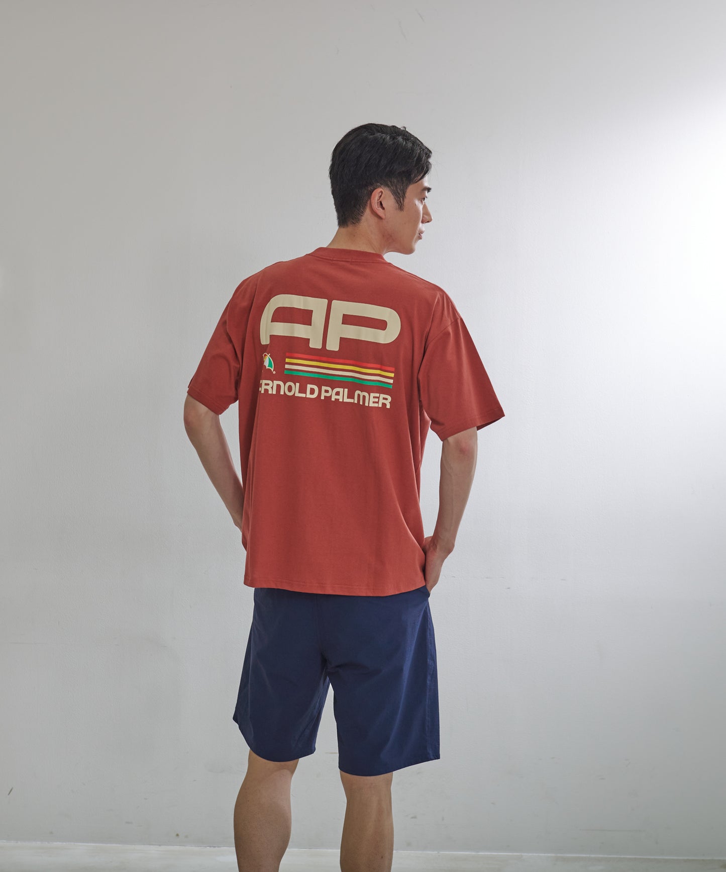 STAY FRESHレトロスポーツロゴシェアビッグTシャツ