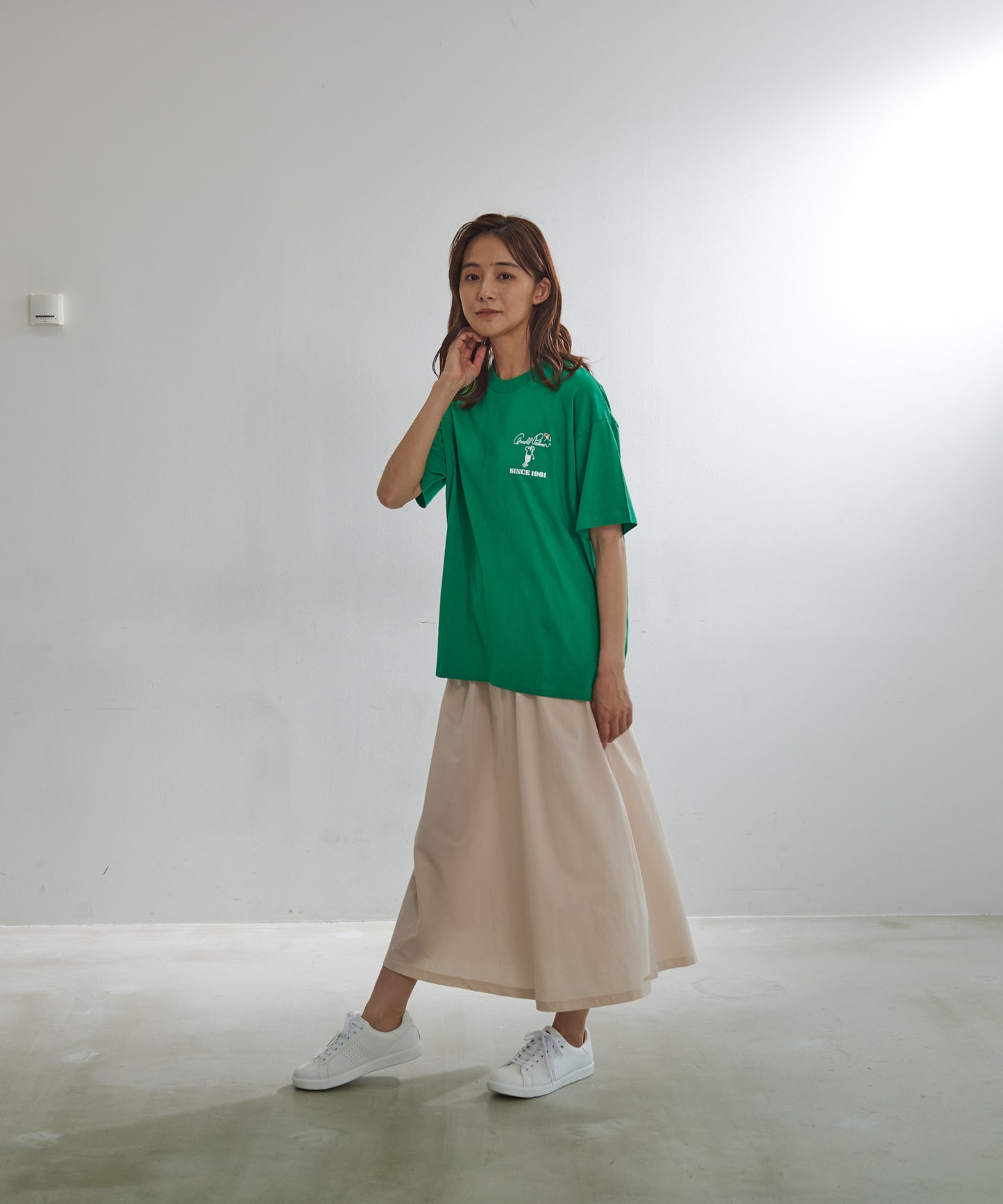 STAY FRESHゴルファーモチーフシェアビッグTシャツ
