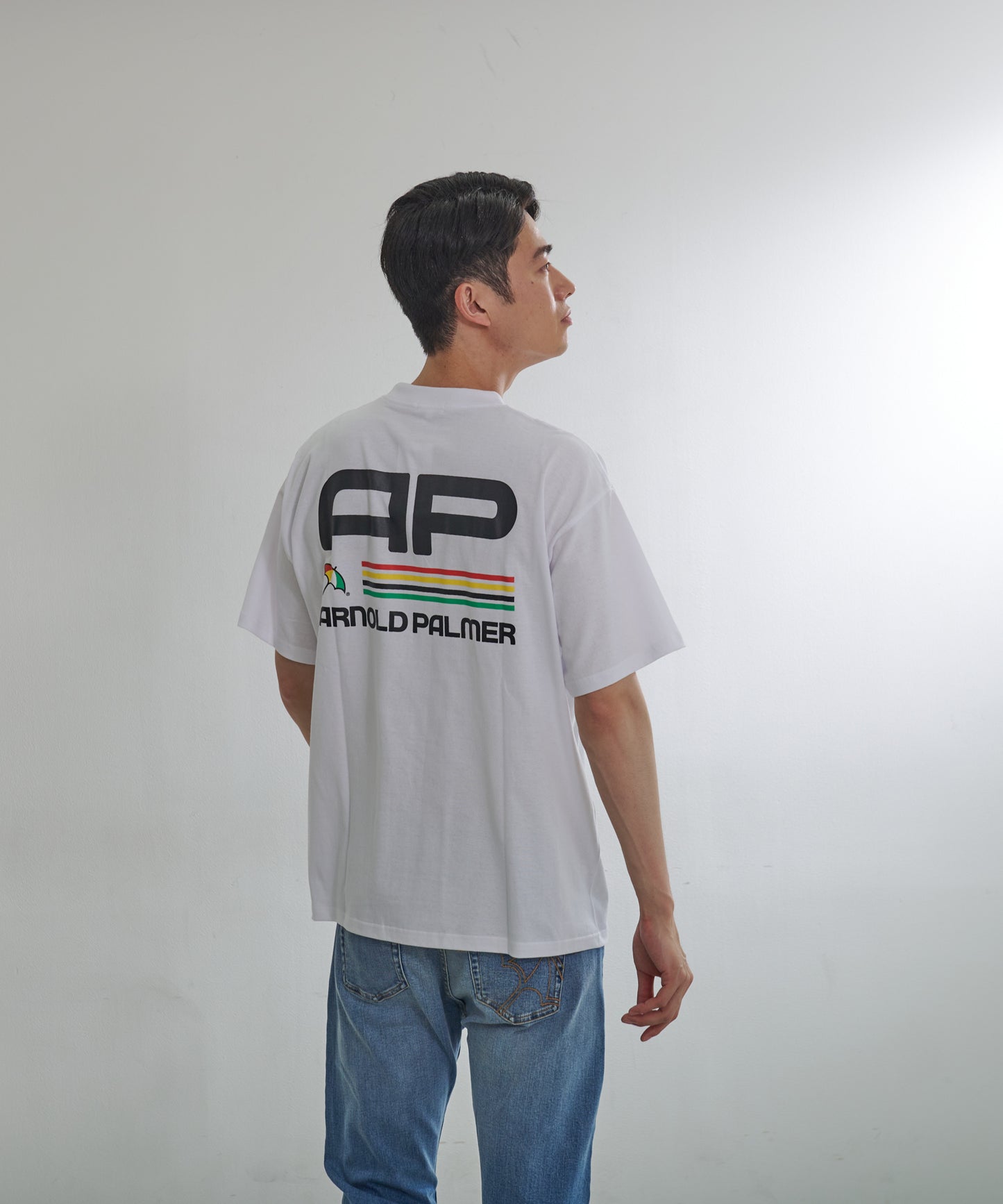 STAY FRESHレトロスポーツロゴシェアビッグTシャツ