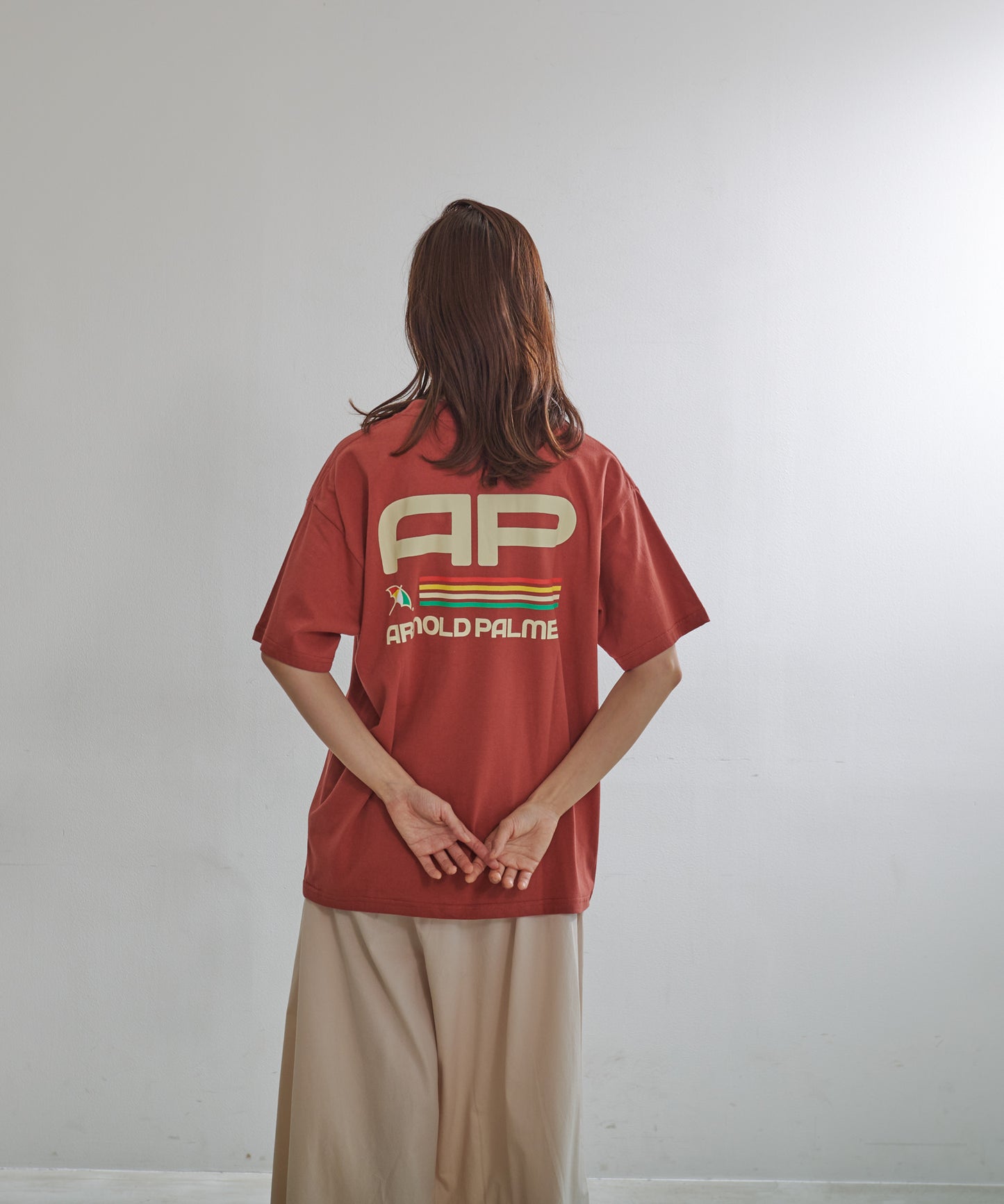 STAY FRESHレトロスポーツロゴシェアビッグTシャツ