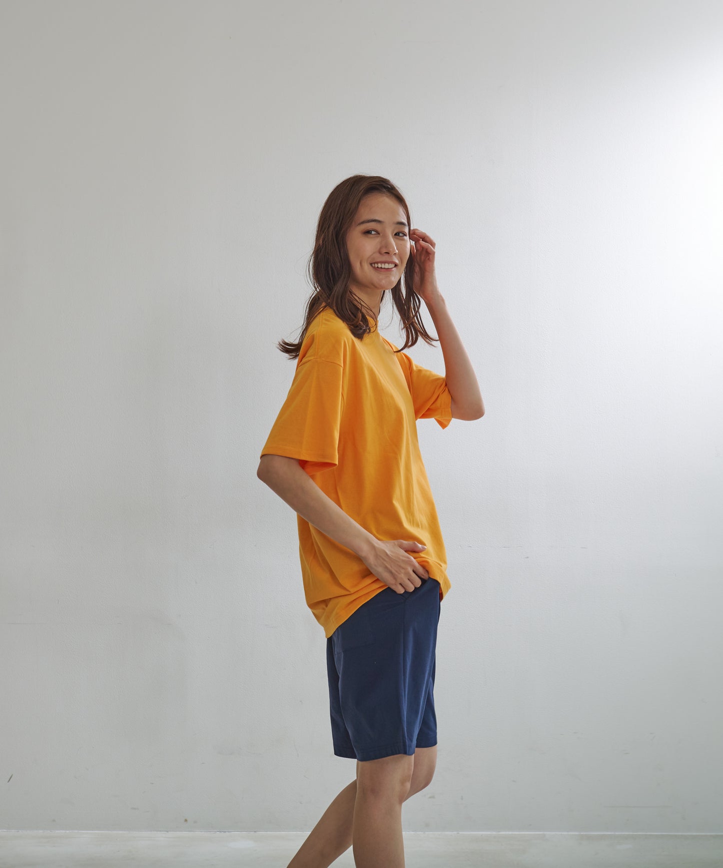 STAY FRESHレトロスポーツロゴシェアビッグTシャツ