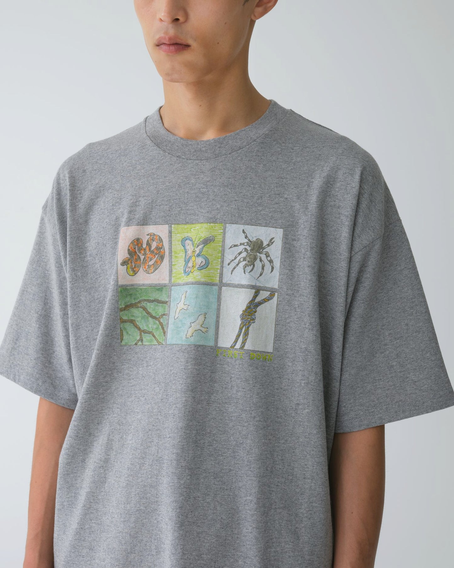 コットンジャージー 半袖Ｔシャツ by lee qura |  S/S TEE#2 COTTON JERSEY