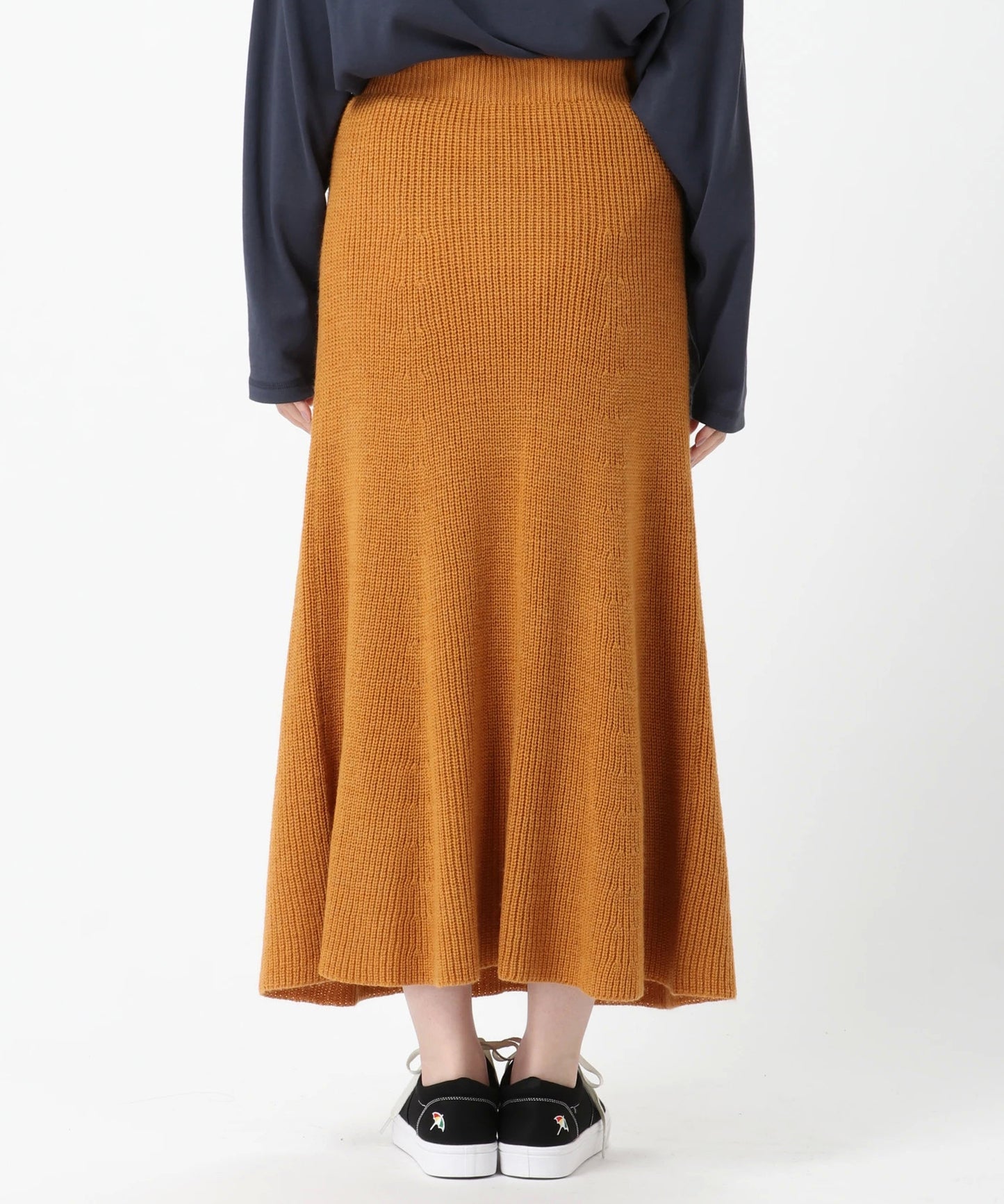 畦ニットスカート GISELe1月号掲載