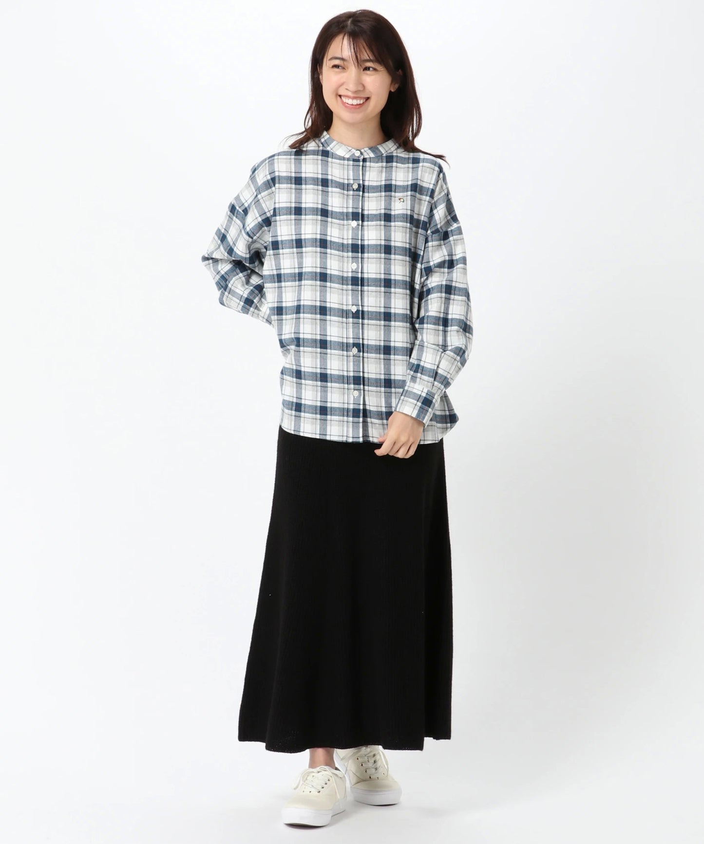 畦ニットスカート GISELe1月号掲載