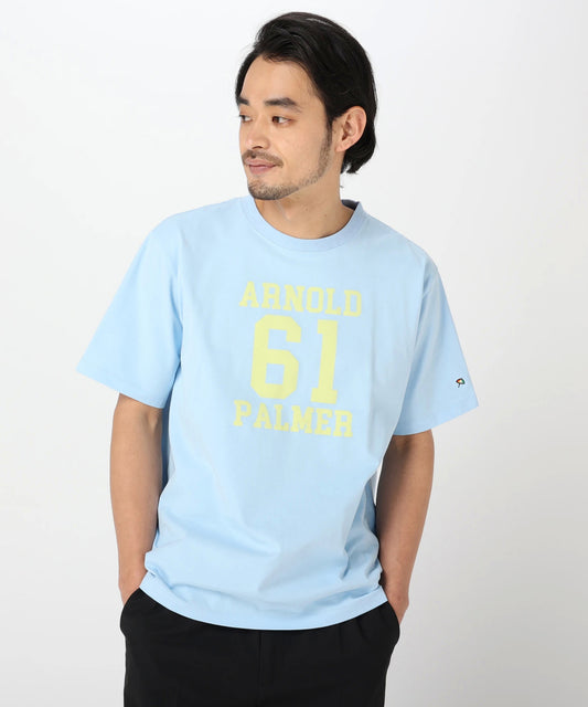 Arnold Palmer　 【残り3点】ナンバリングロゴ天竺シェアTシャツ