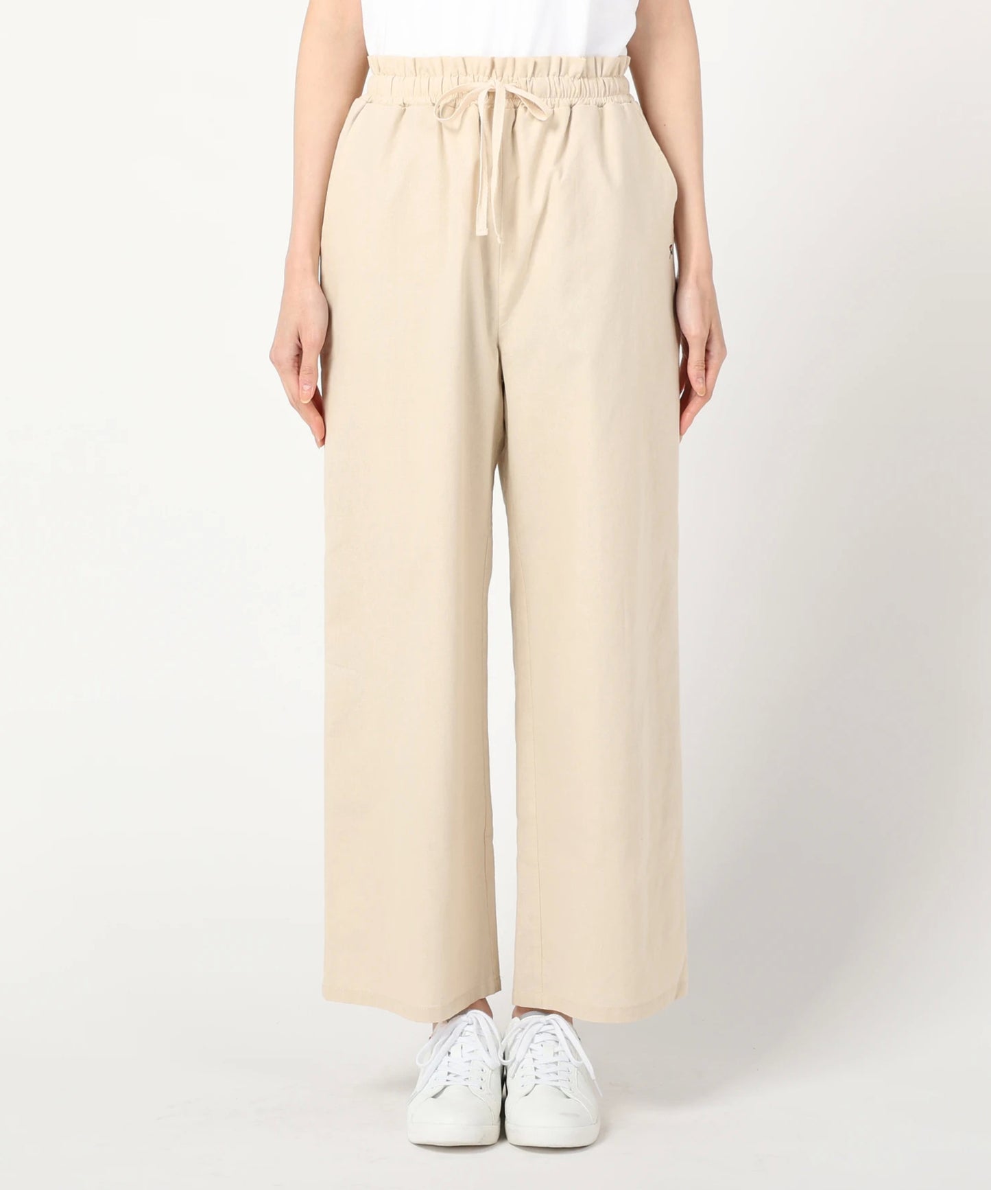 リネンライクリラックスイージーパンツ