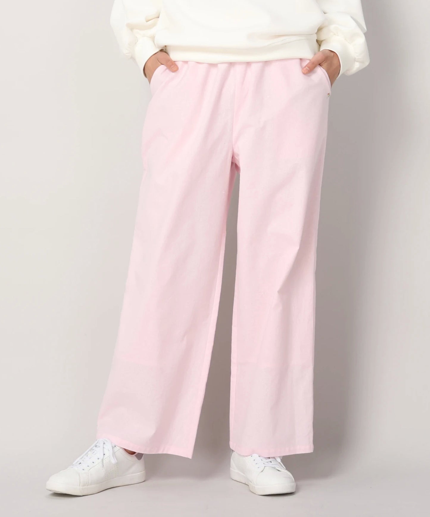 リネンライクリラックスイージーパンツ