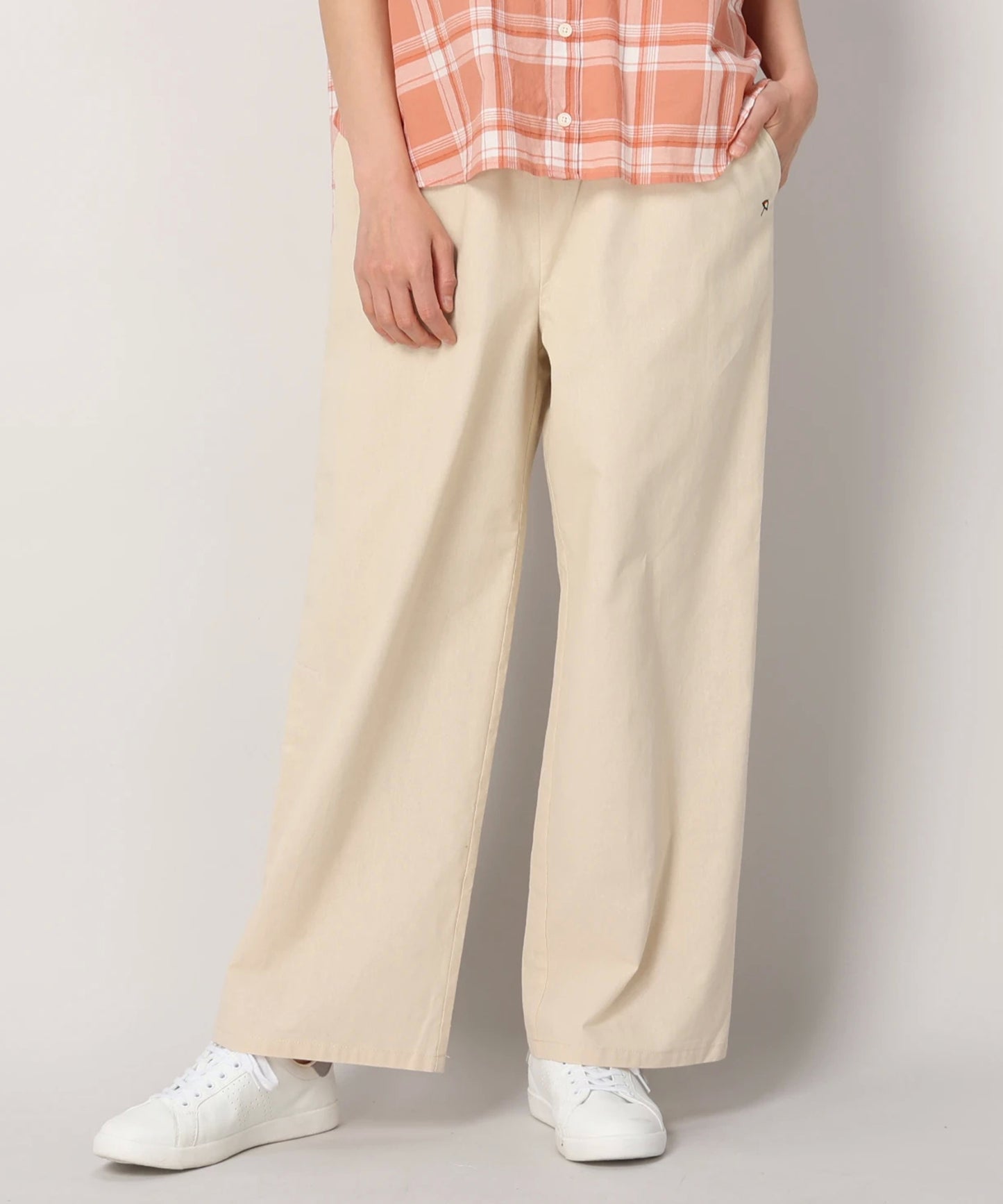 リネンライクリラックスイージーパンツ