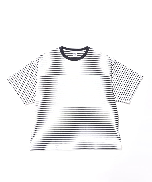 FIRST DOWN USA　 ボーダージャージー 半袖Ｔシャツ | BAGGY TEE S/S COTTON BORDER JERSEY
