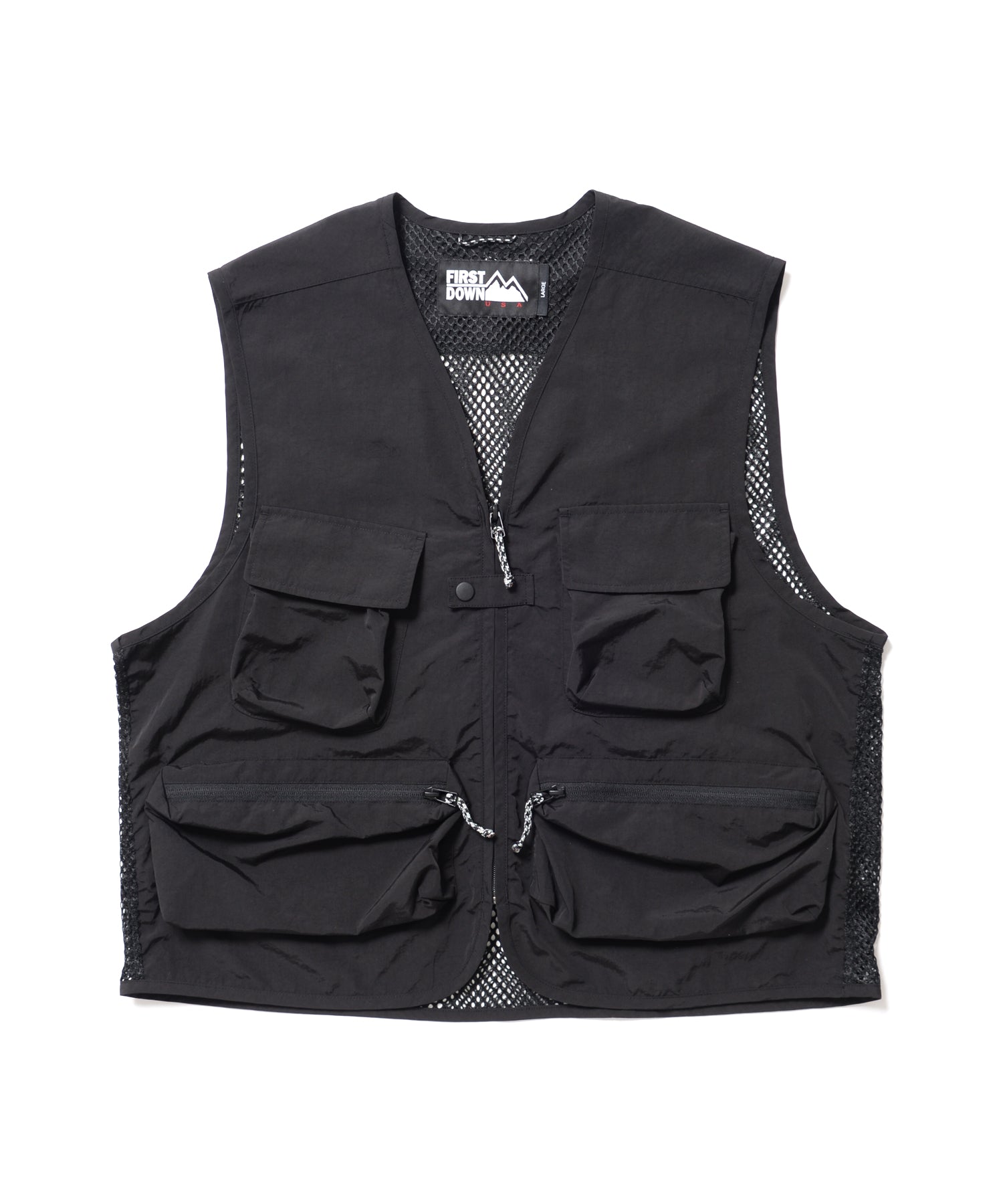 美品DAIRIKU 19AW FIREMAN BUCKLE NYLON VEST - トップス