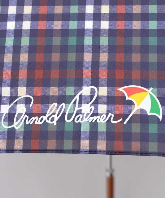 Arnold Palmer　パーマーチェック晴雨兼用シェア長傘　※ラッピング対応不可