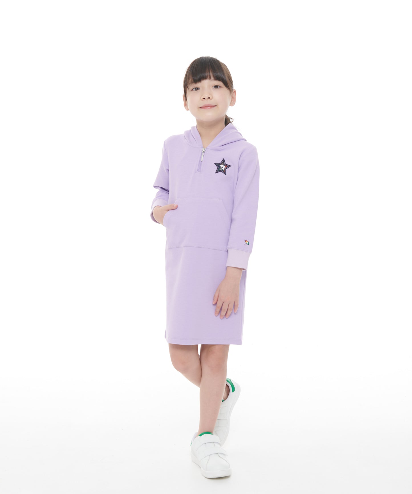スターモチーフフードワンピース【キッズ】