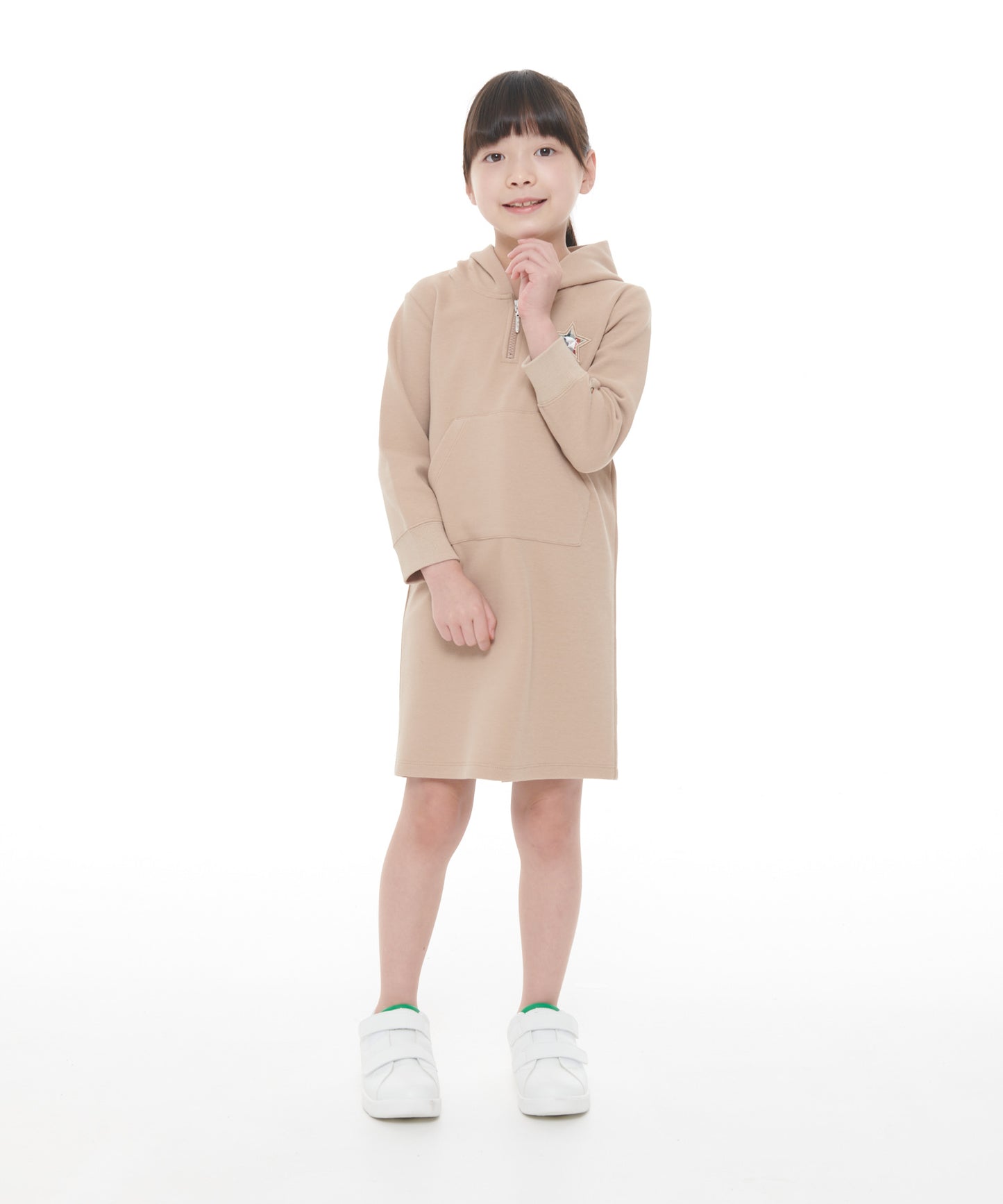 スターモチーフフードワンピース【キッズ】