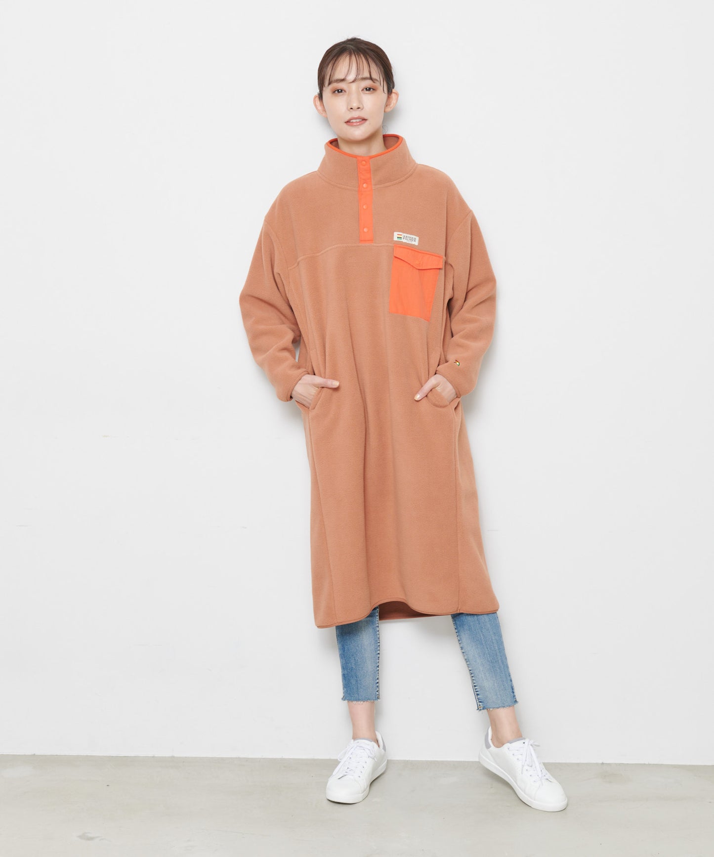 バルキーフリースワンピース