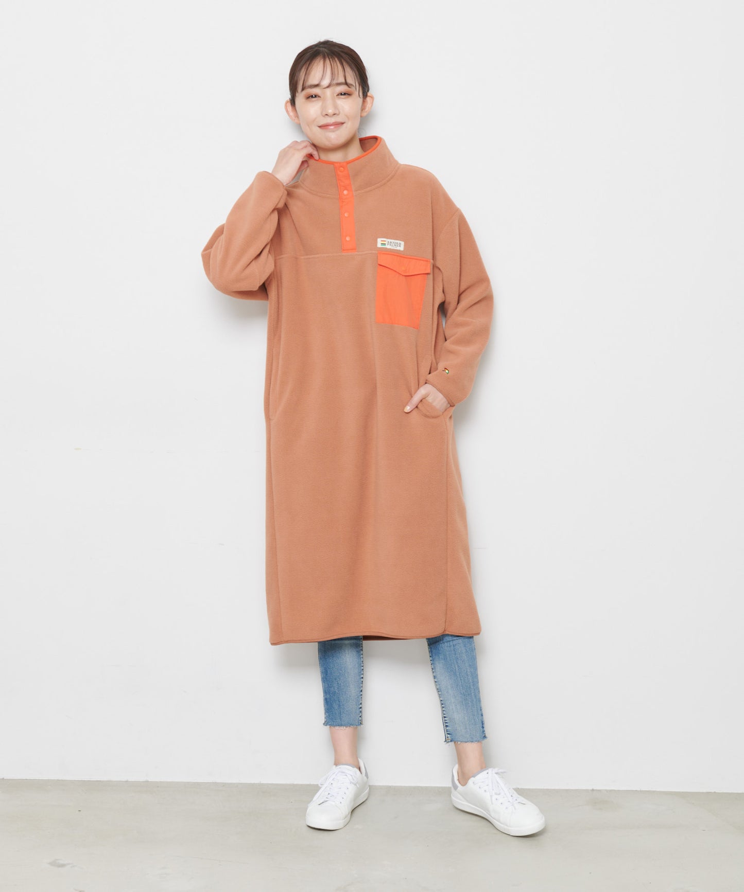 バルキーフリースワンピース