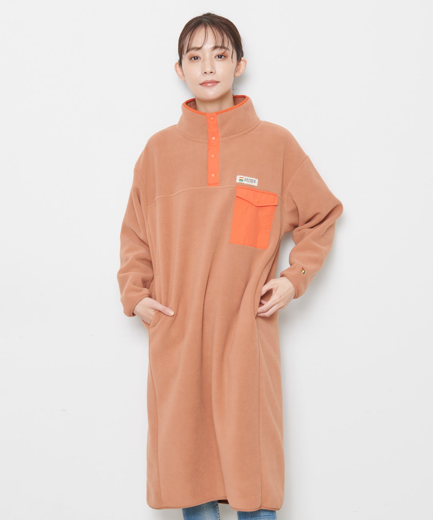 バルキーフリースワンピース