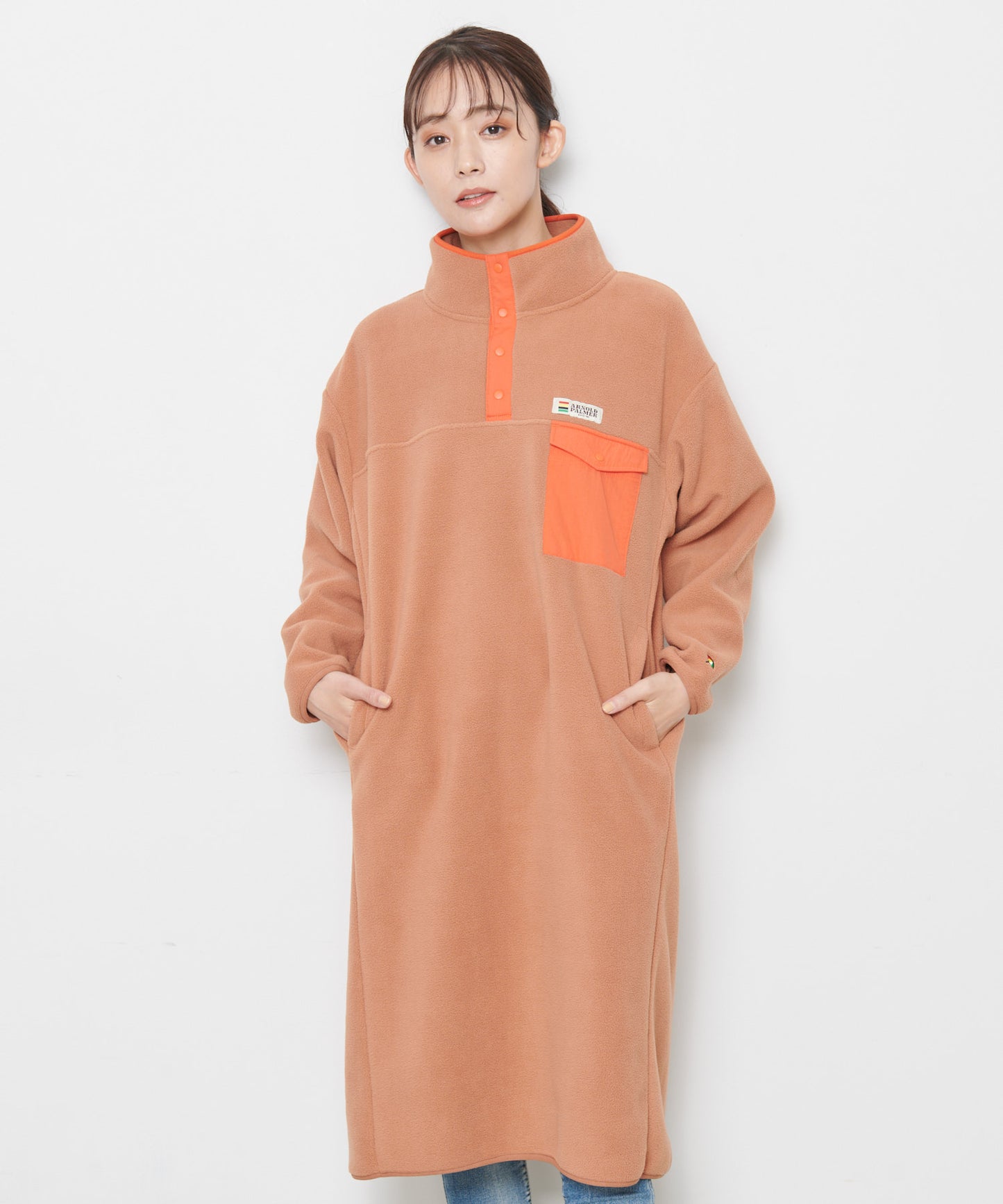 バルキーフリースワンピース