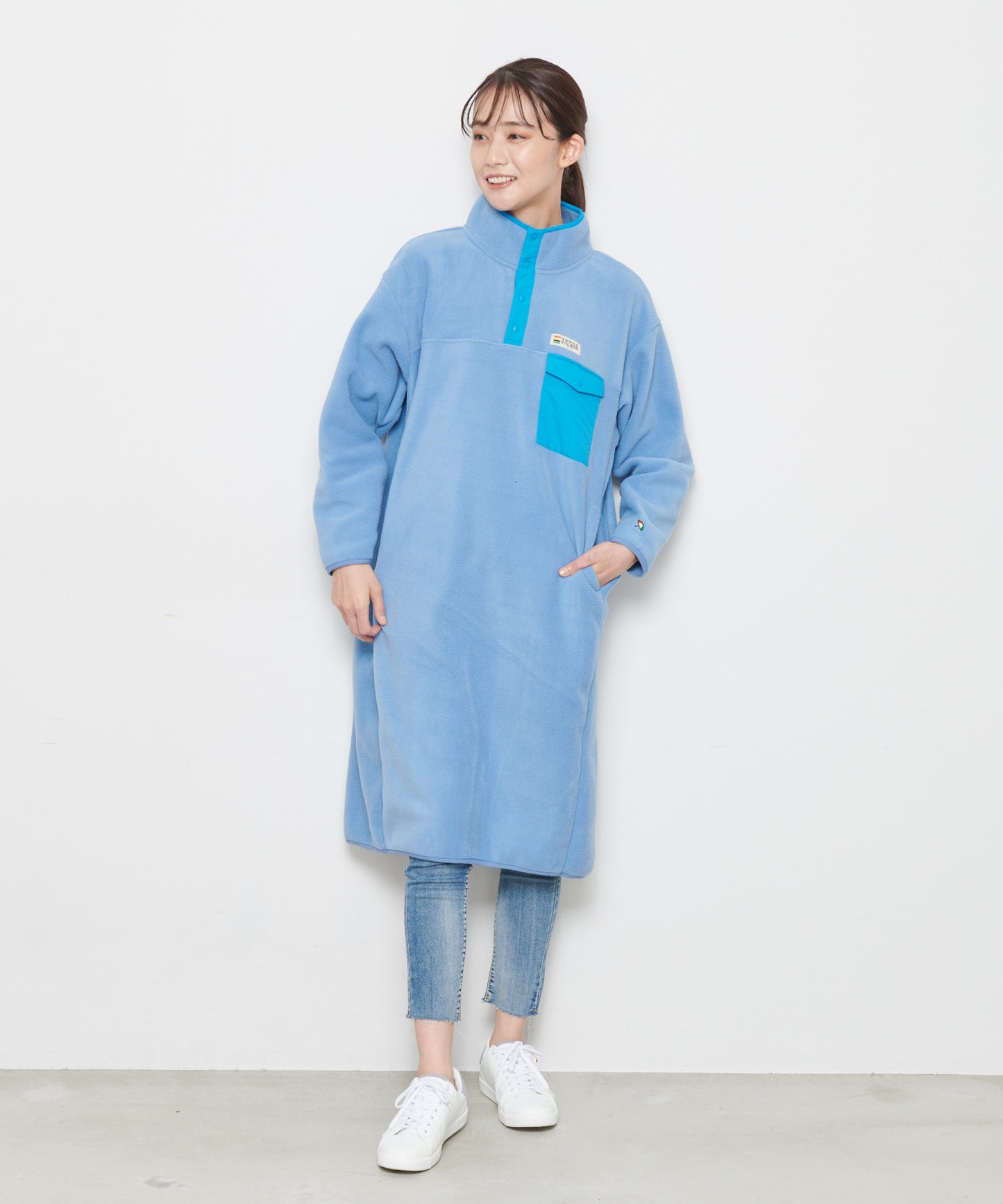 バルキーフリースワンピース