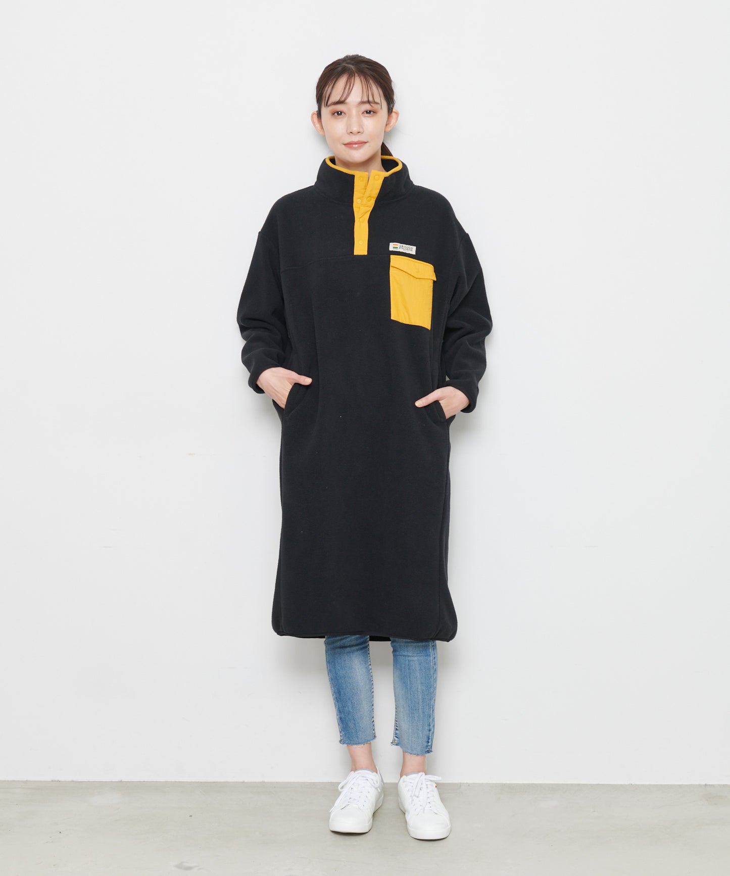 バルキーフリースワンピース