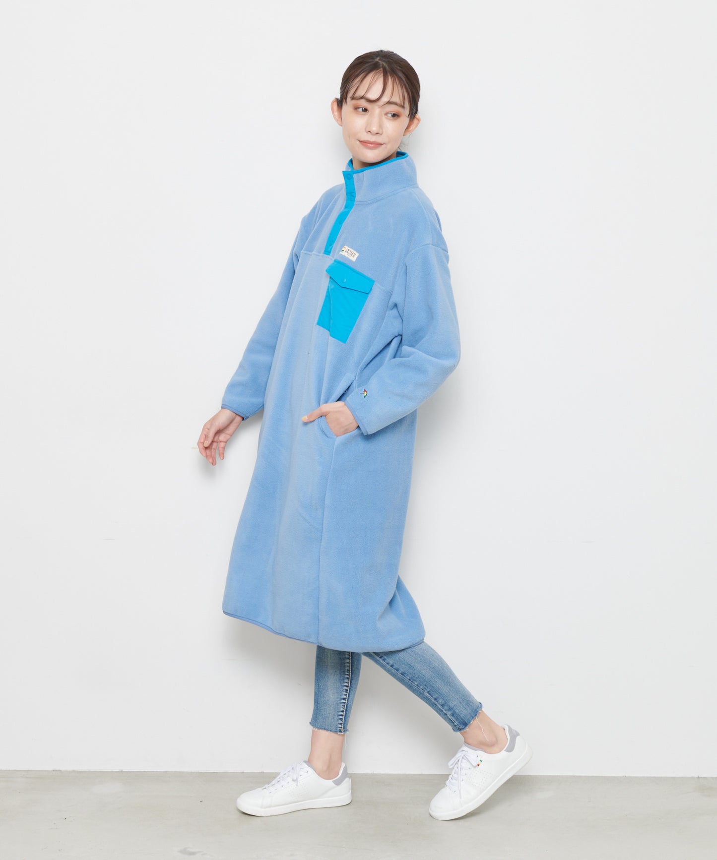 バルキーフリースワンピース