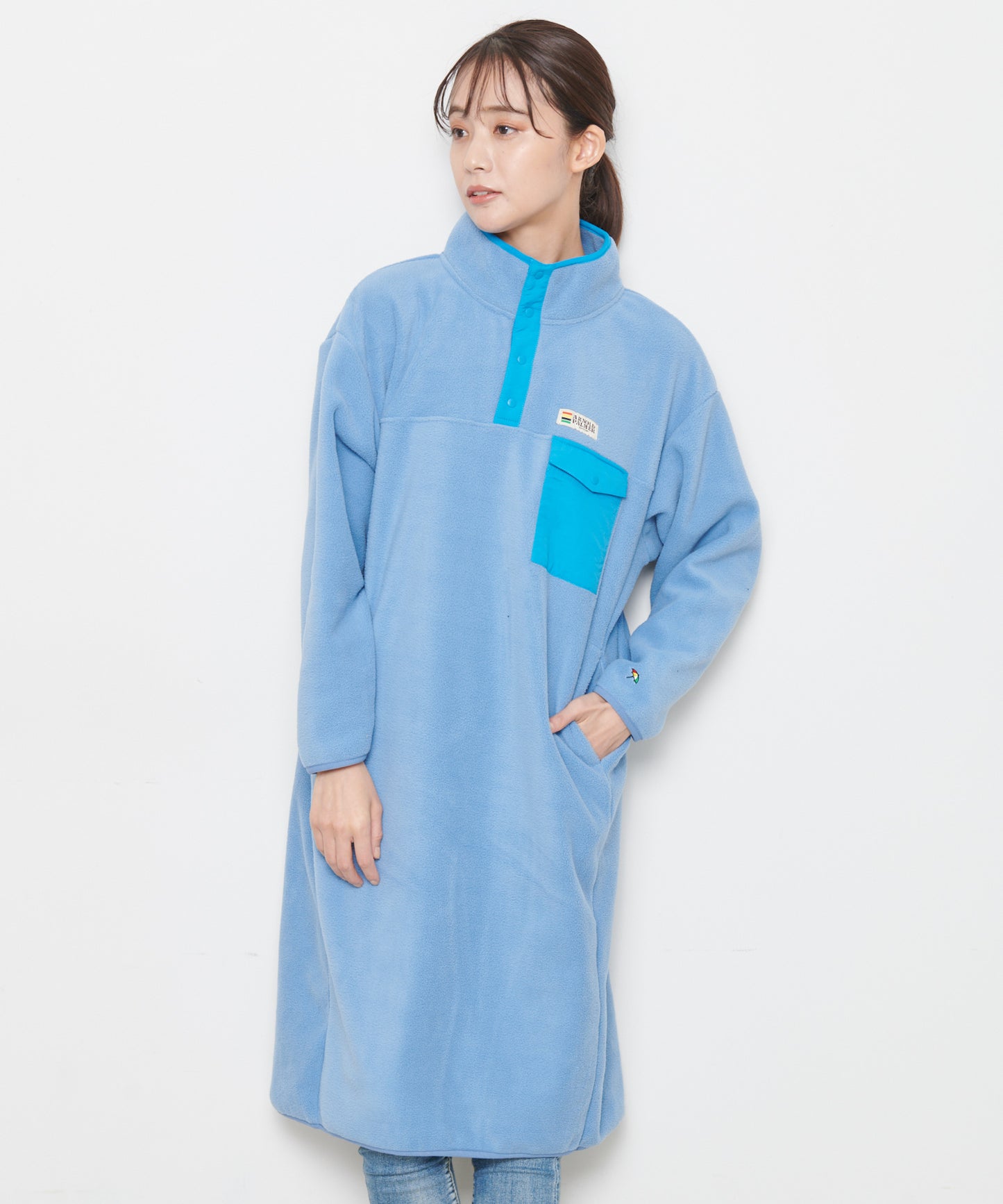 バルキーフリースワンピース