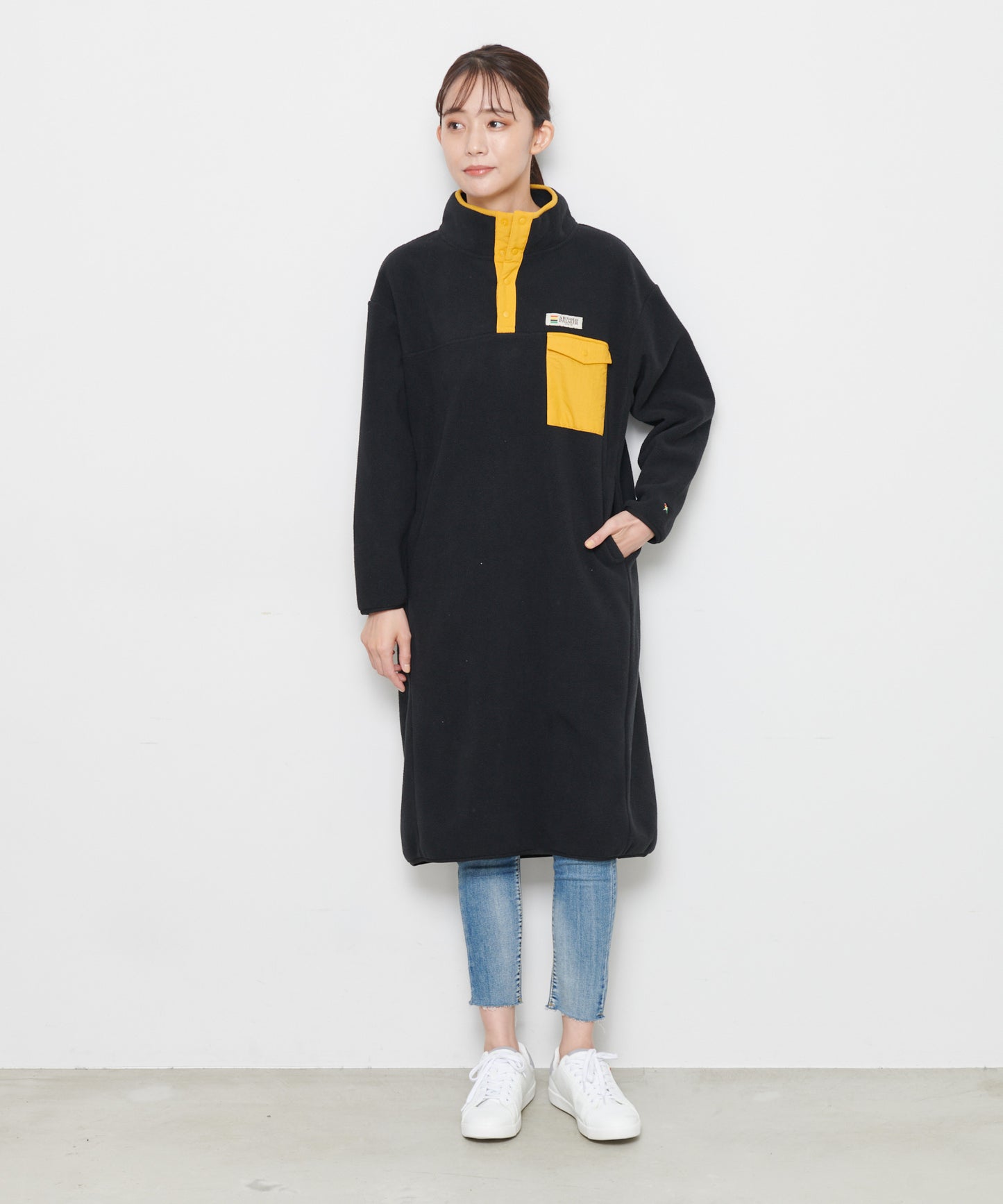 バルキーフリースワンピース