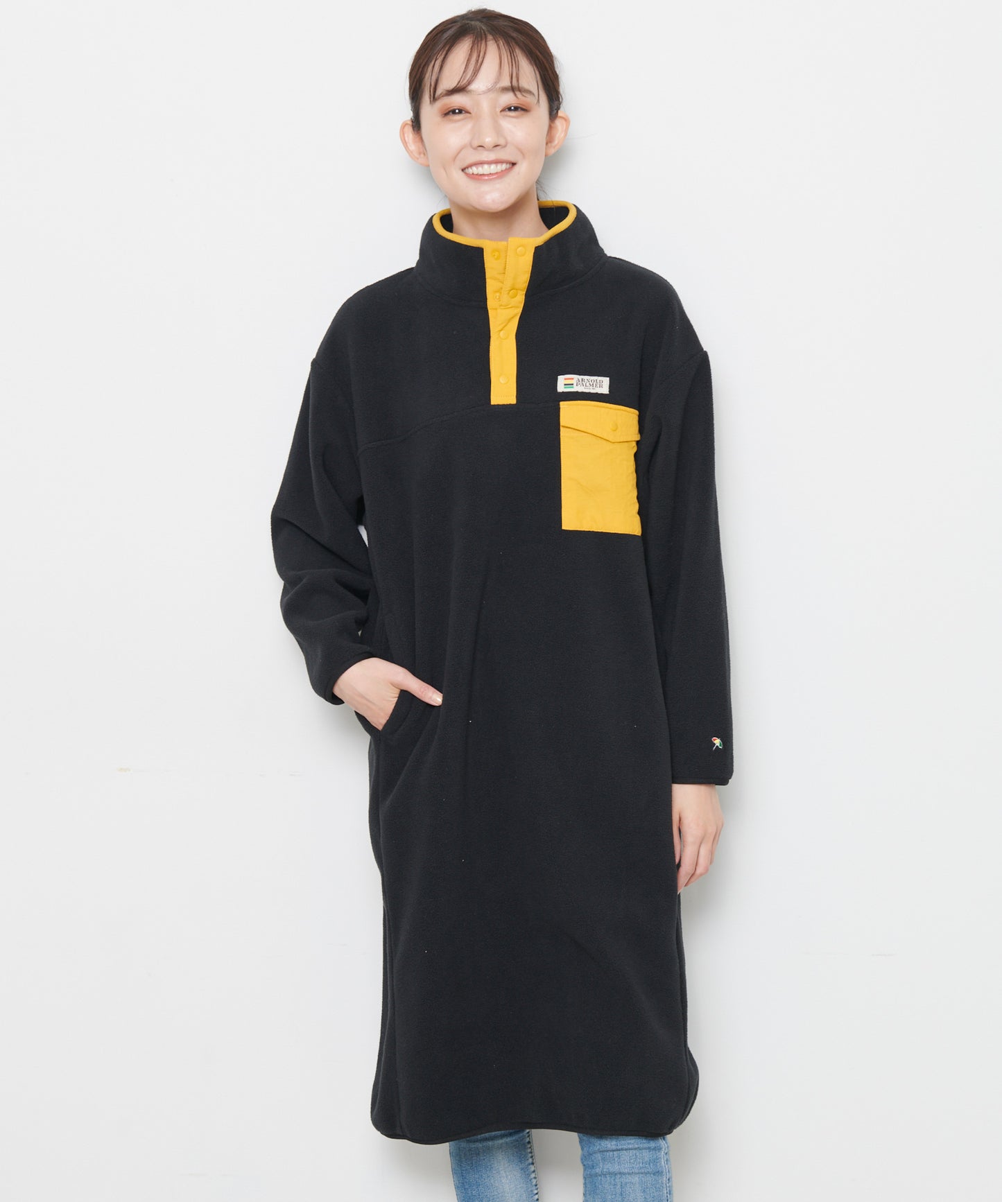 バルキーフリースワンピース