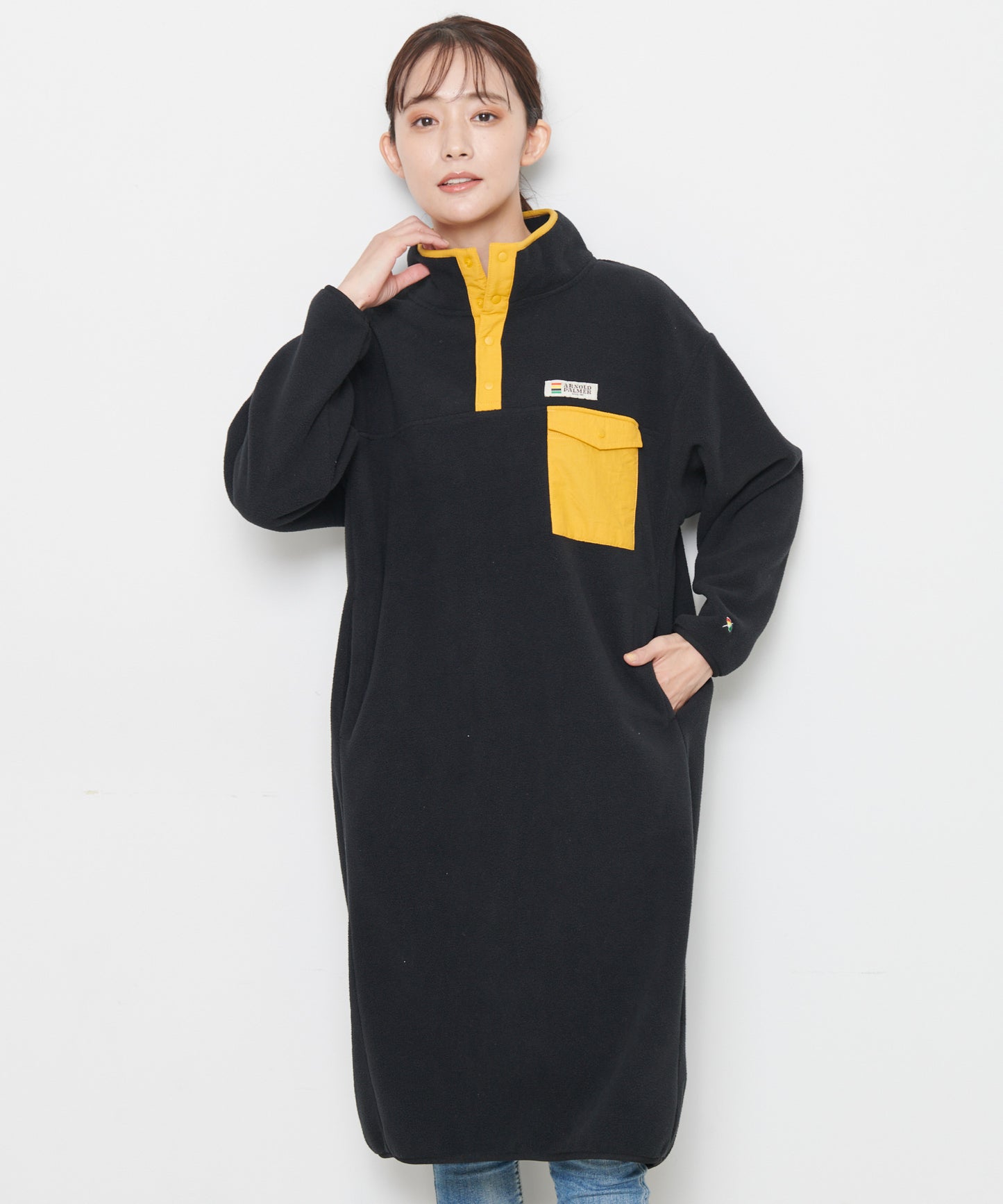 バルキーフリースワンピース