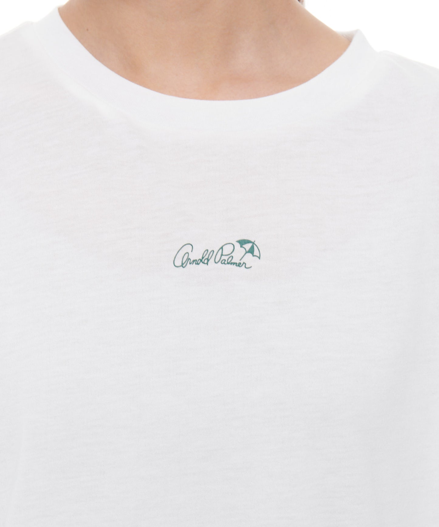 ニットベスト×ラウンドテールTシャツセット