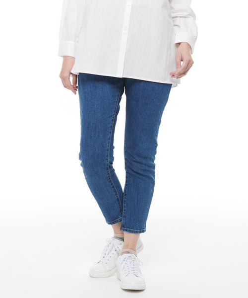 アーノルド パーマー(Arnold Palmer)テーパードストレッチデニムパンツ for ladies'