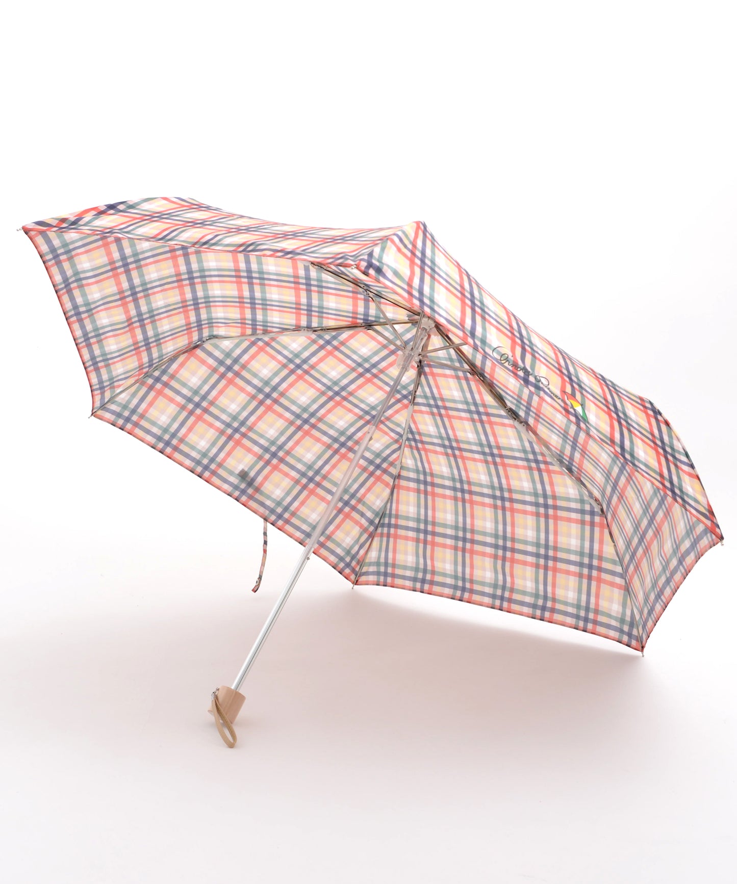 パーマーチェック晴雨兼用シェア折り畳み傘