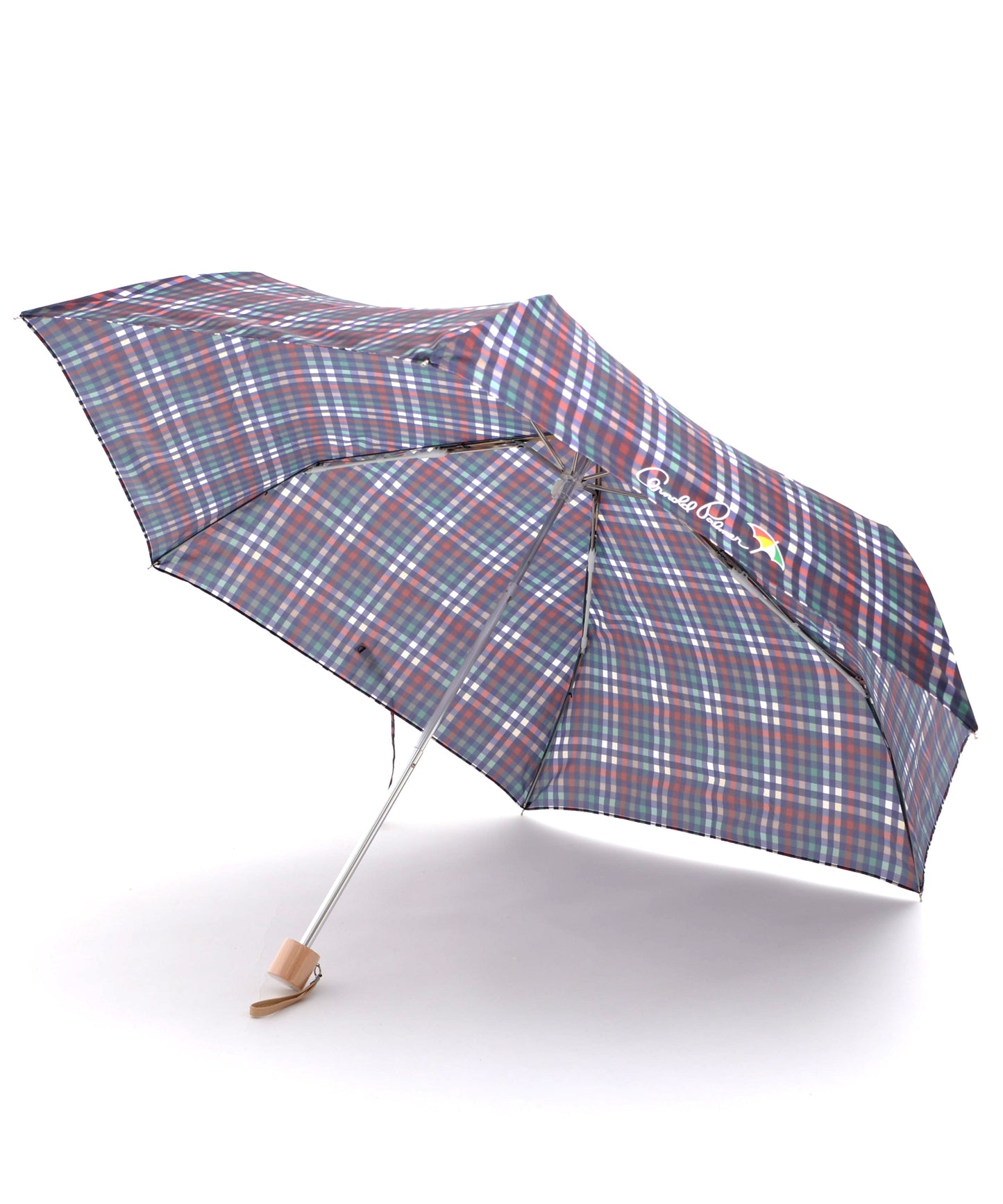 パーマーチェック晴雨兼用シェア折り畳み傘