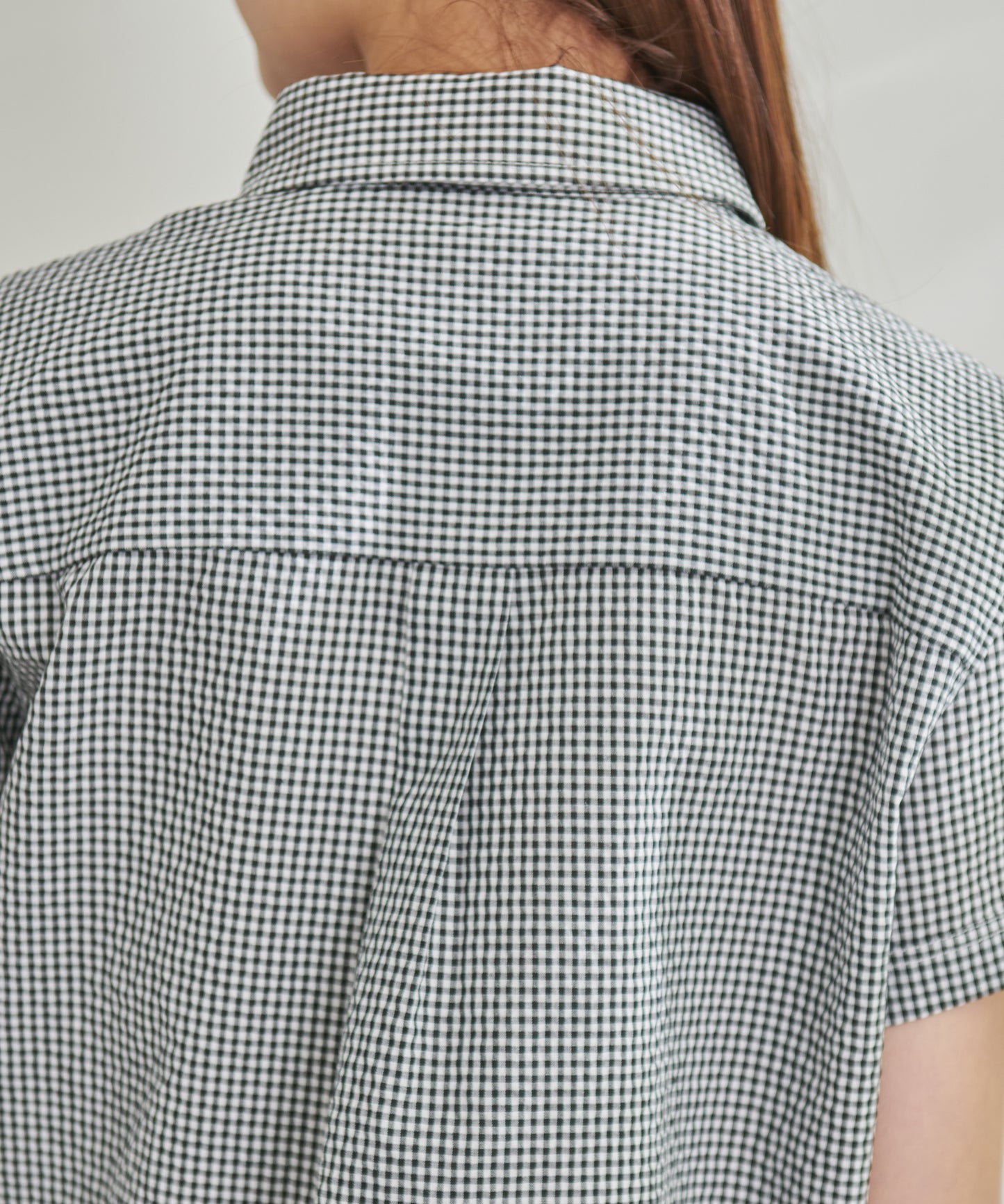 QUICK-DRYギンガムチェック半袖シャツ