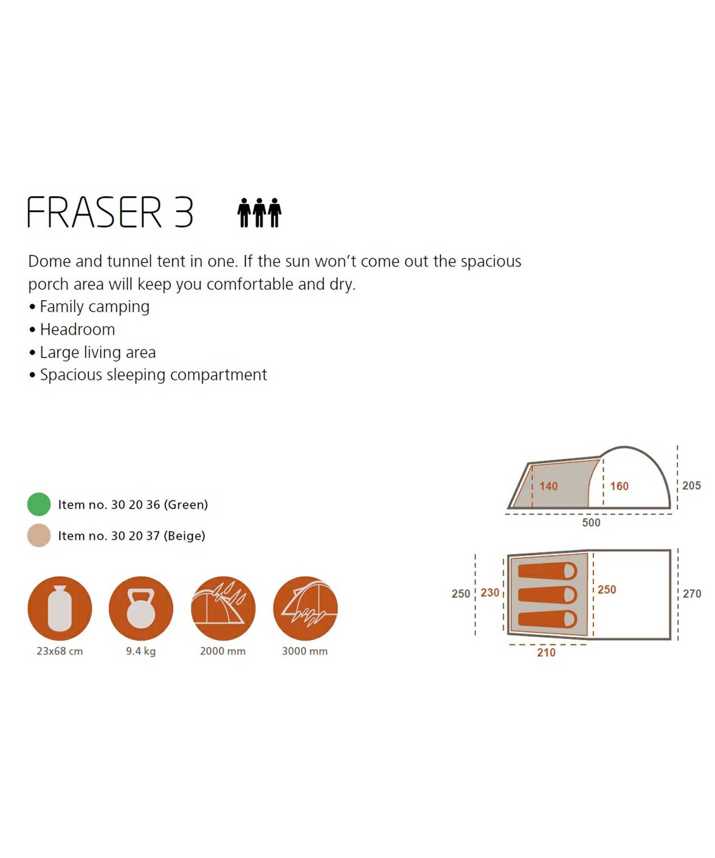 Fraser 3  （フレイサー3）