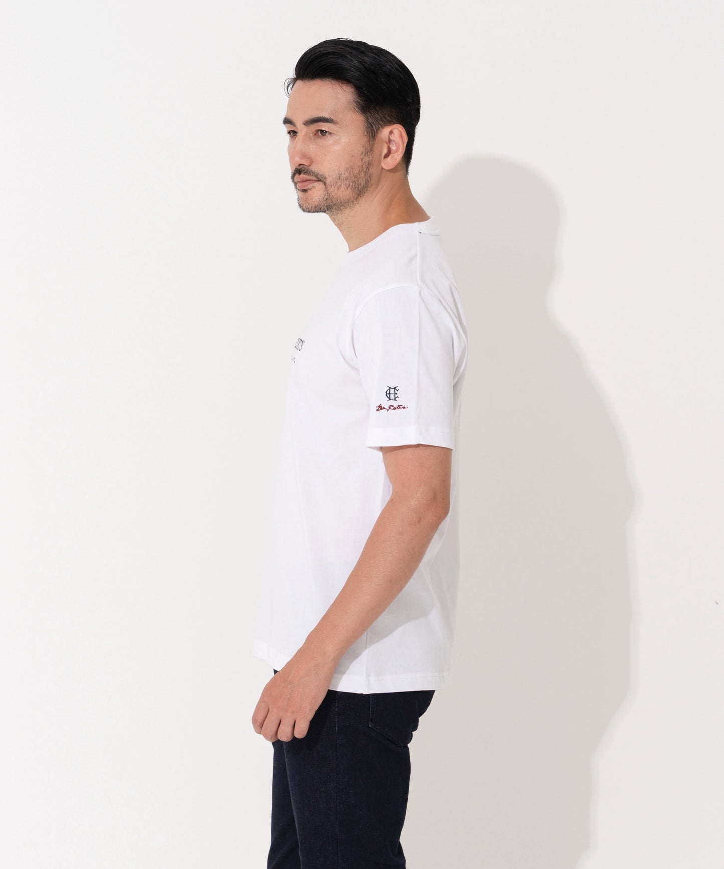 抗菌防臭 刺繡ロゴTee