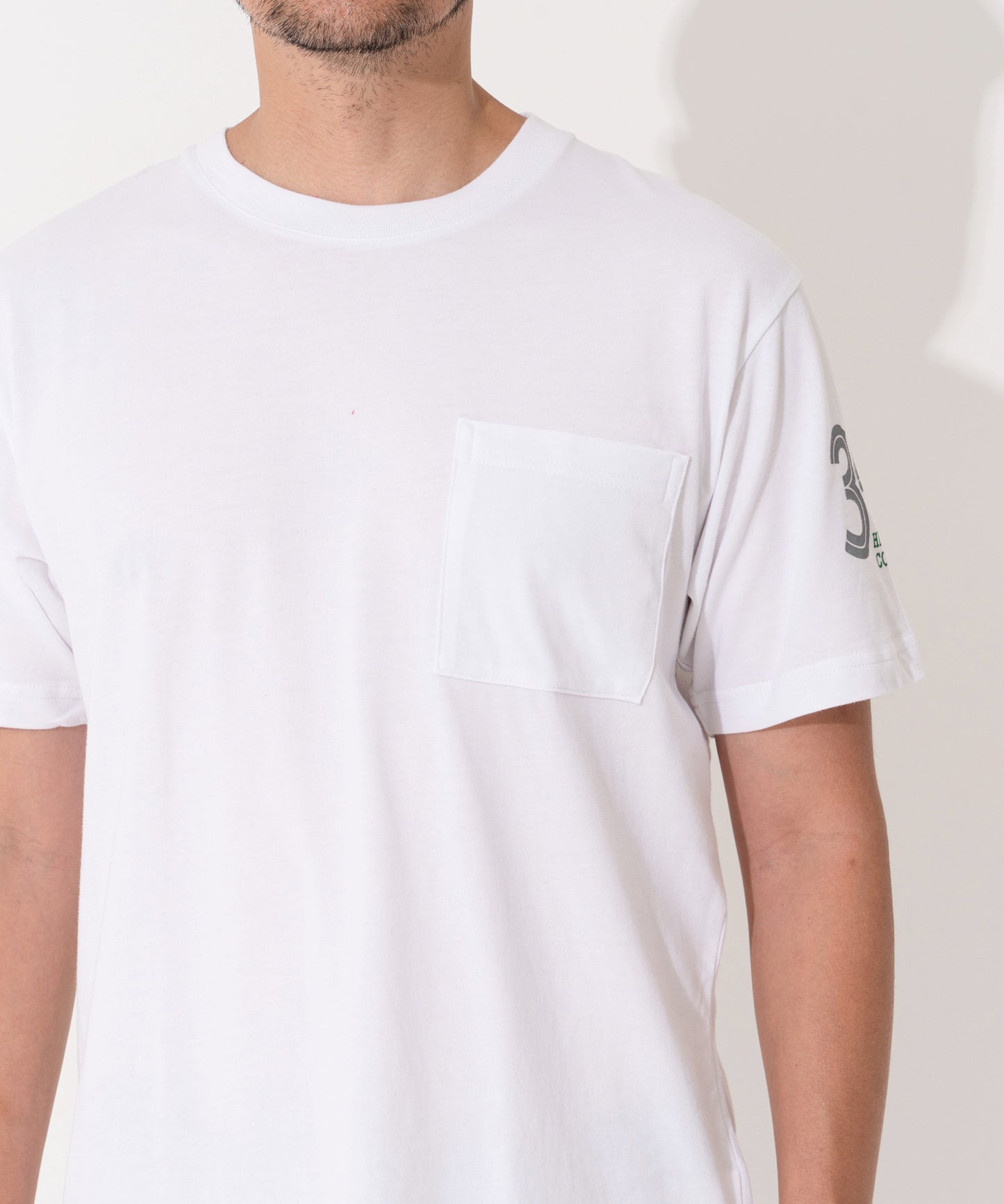 抗菌防臭 ラグビーデザイン胸ポケ付Tee