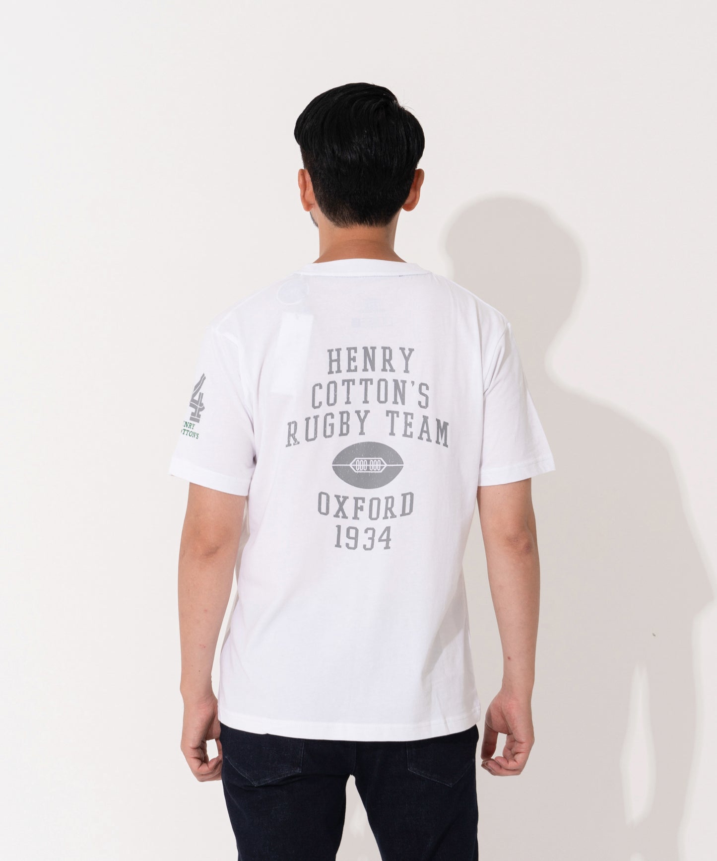 抗菌防臭 ラグビーデザイン胸ポケ付Tee