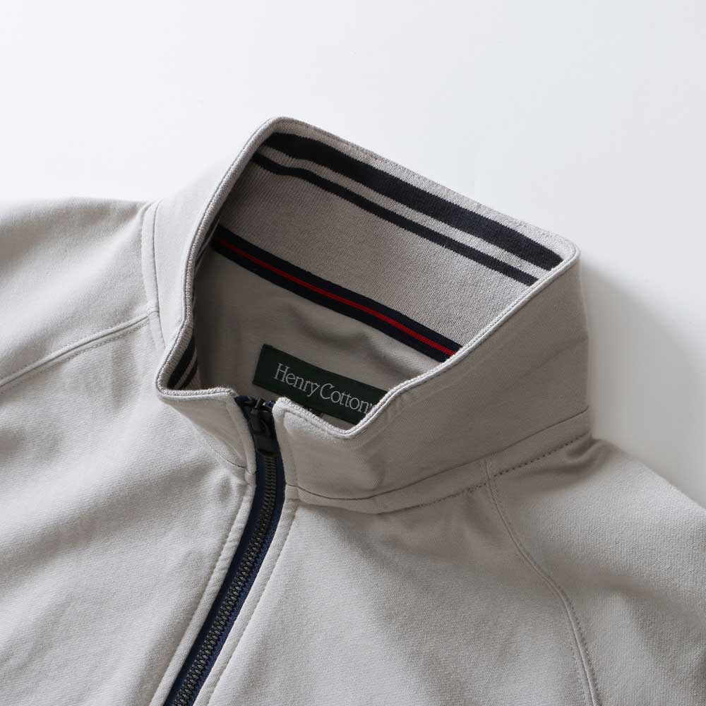 ミニ 裏毛 ストレッチ ZIP ブルゾン
