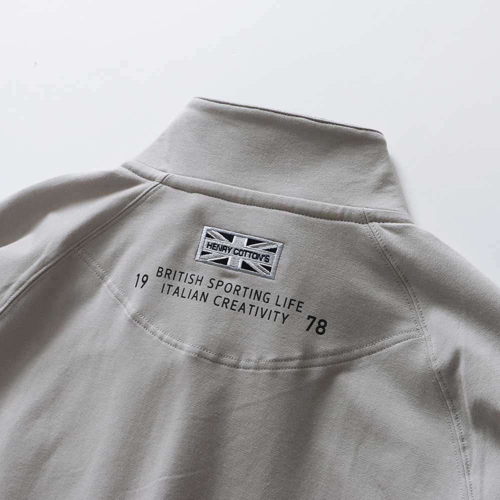 ミニ 裏毛 ストレッチ ZIP ブルゾン